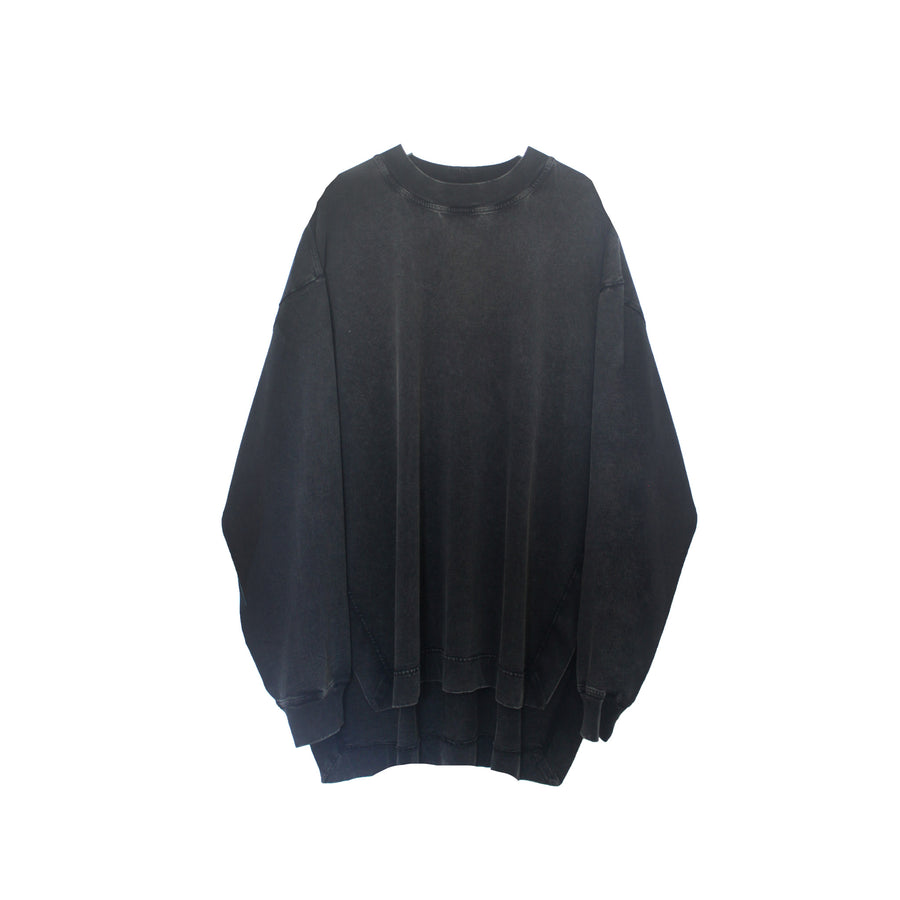 TEENA \ Open slit side over-size Tshirt