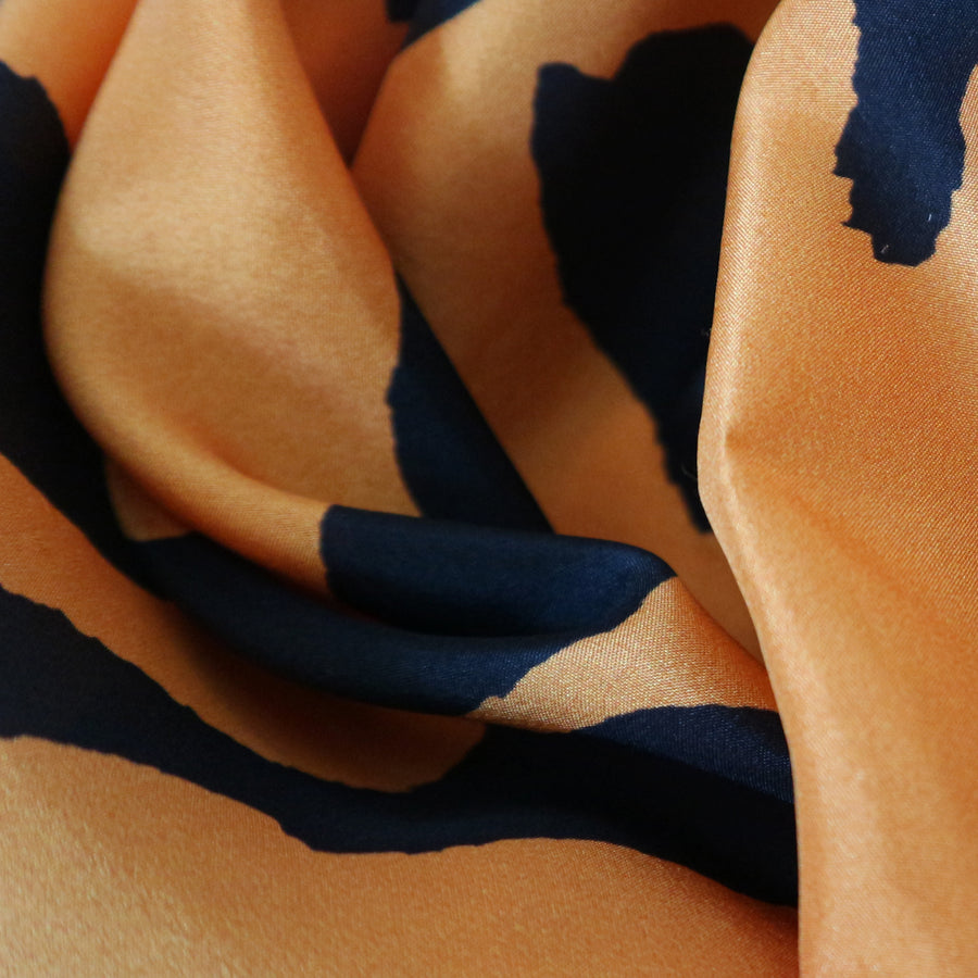 CAMOUFLAGE- silk scarf